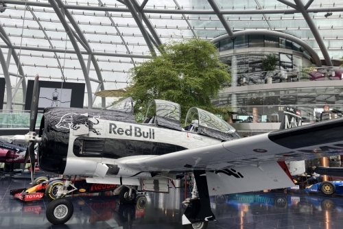 Muzeum Red Bull Hangar-7 na letišti v Salcburku